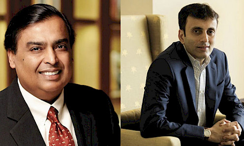 Mukesh ambani and Ruchir sharma